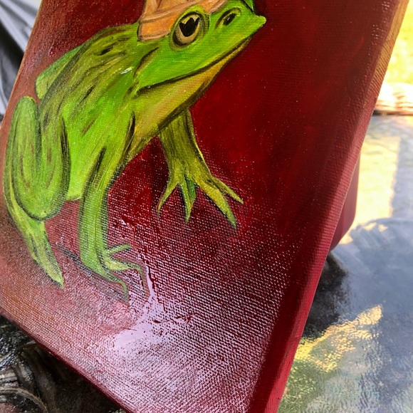 8x10 ‘Pucker Up’ oil on canvas. Painted by myself - Picture 2 of 3